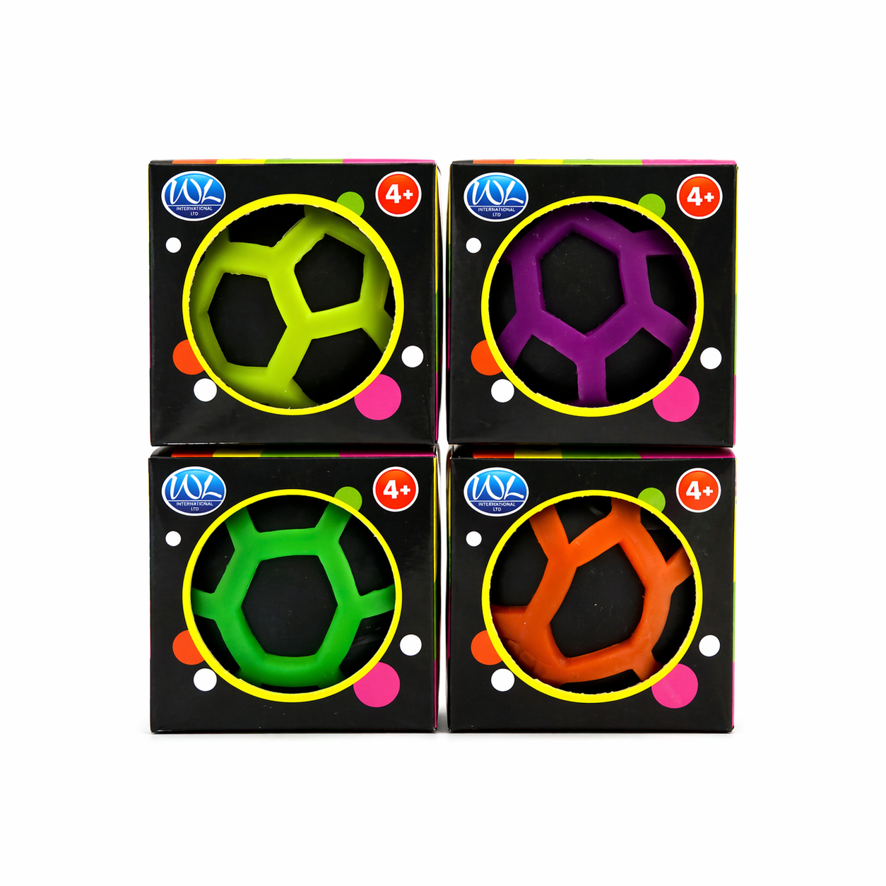 Squishy knead doh fidget balls for classroom use, ADHD focus tool and autism sensory calming toy