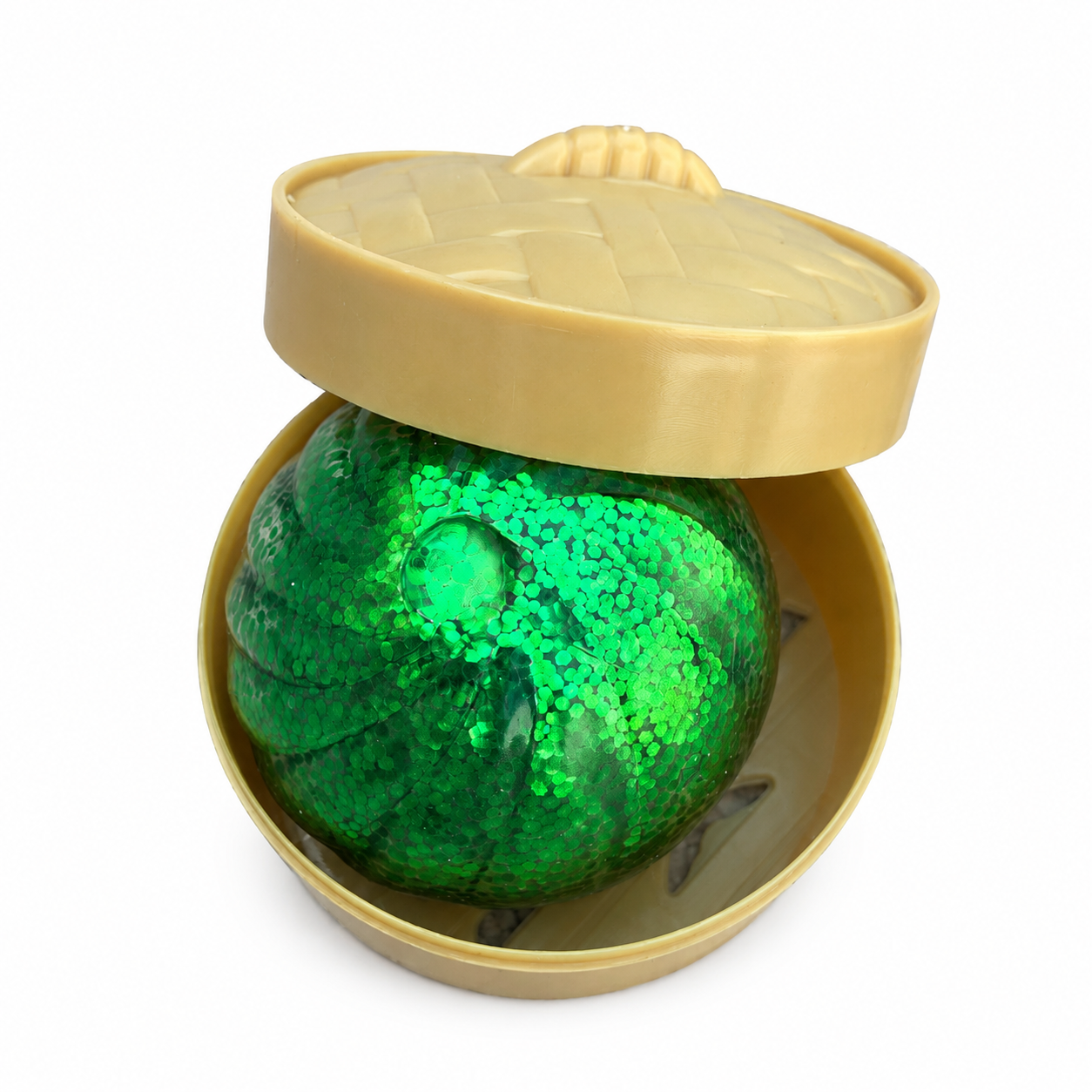 Rainbow Mystery Dumpling squishy sensory fidget toy with surprise colours and rare gold collectible for autism and ADHD support.