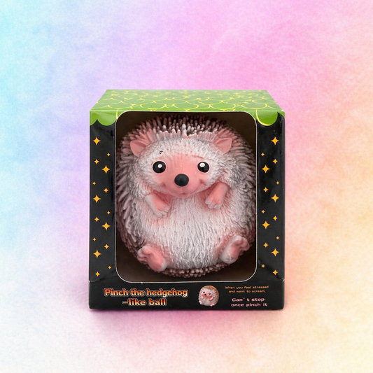 Shop cute squishy hedgehog sensory toys. Perfect for stress relief, fidgeting and calming play. Ideal for kids, ADHD and autism support.